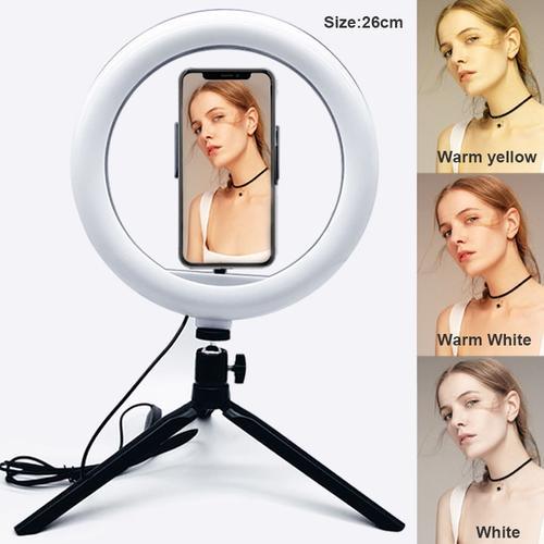 LED Ring Light com suporte para Celular